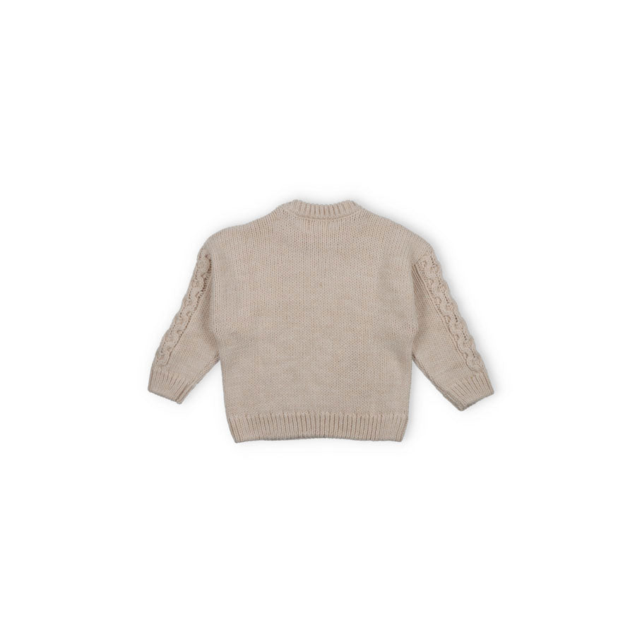 The New Society Vanilla Cream Verbier Pullover
