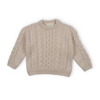The New Society Vanilla Cream Verbier Pullover