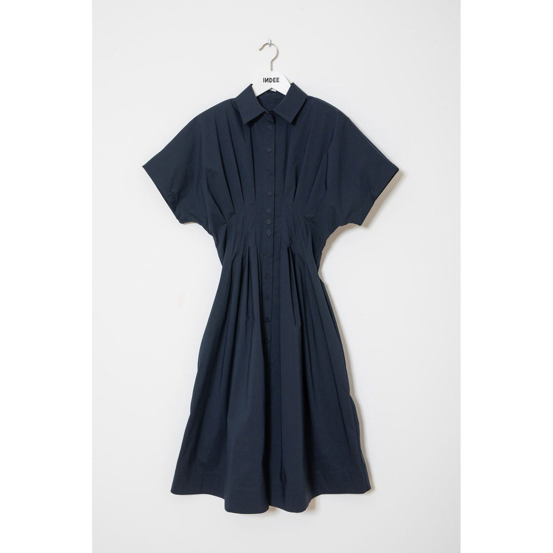Indee Navy Verneuil Long Shirt Dress