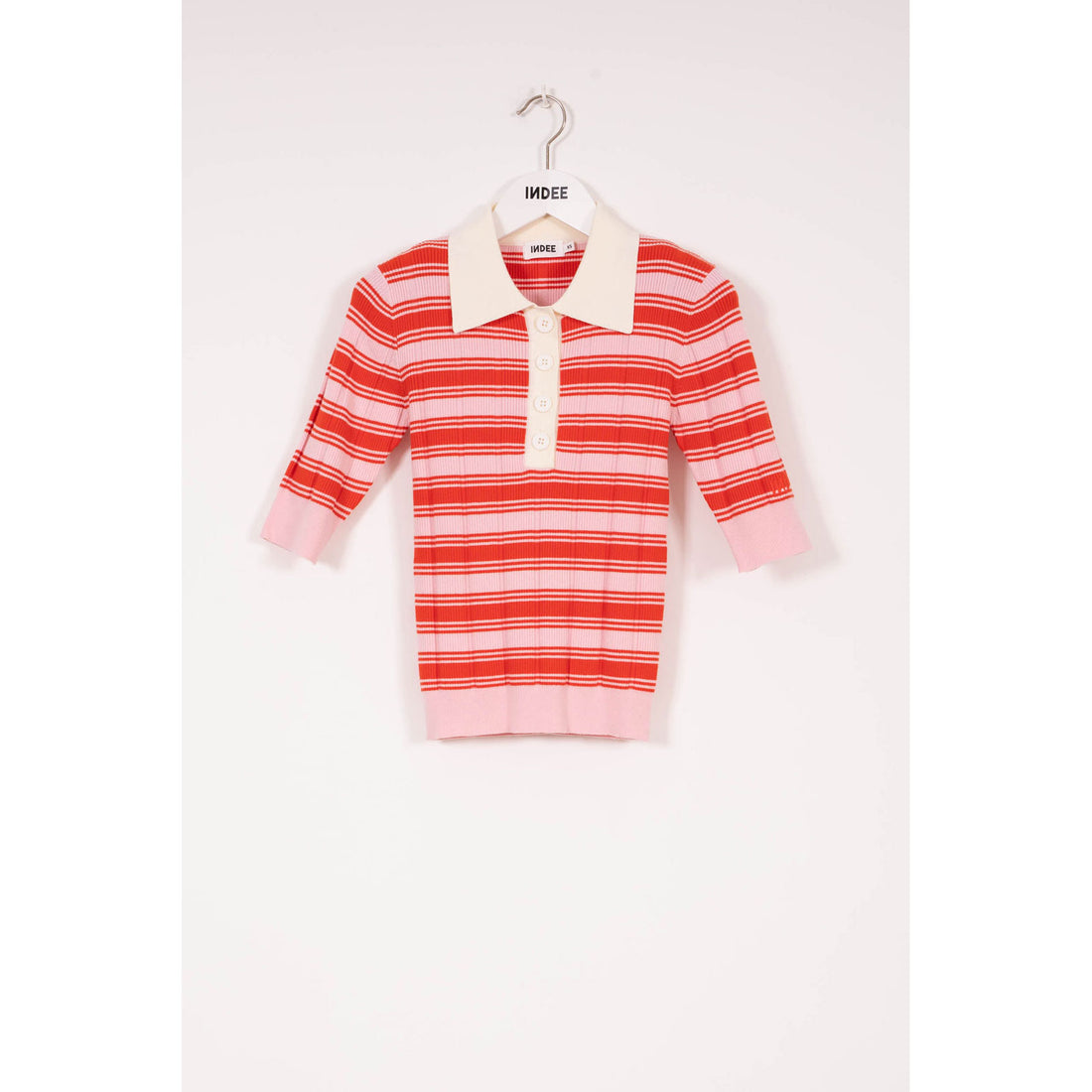 Indee Pink Stripe Verona Pullover