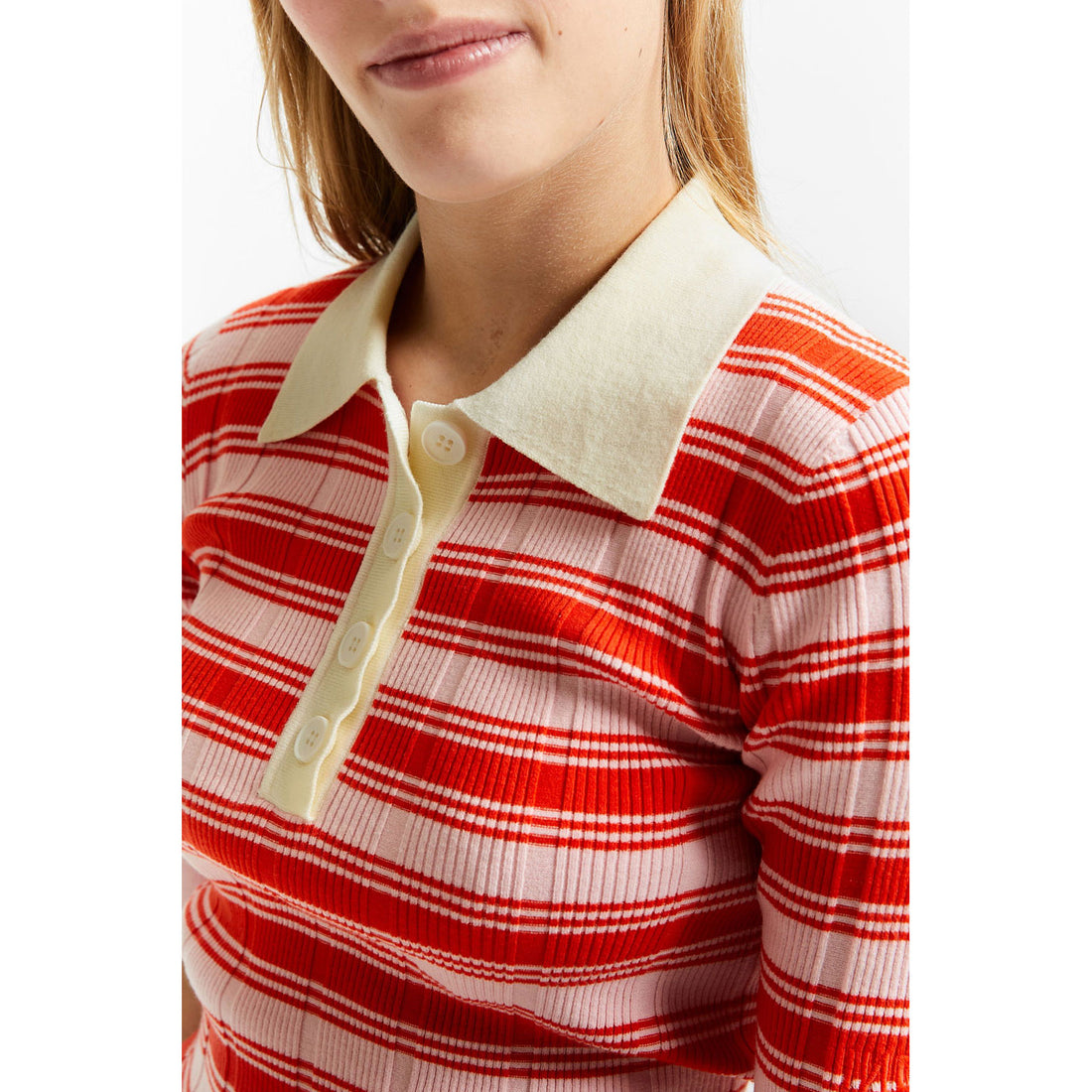 Indee Pink Stripe Verona Pullover