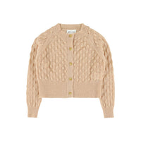 Morley Blush Cropped Cardigan