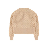 Morley Blush Cropped Cardigan