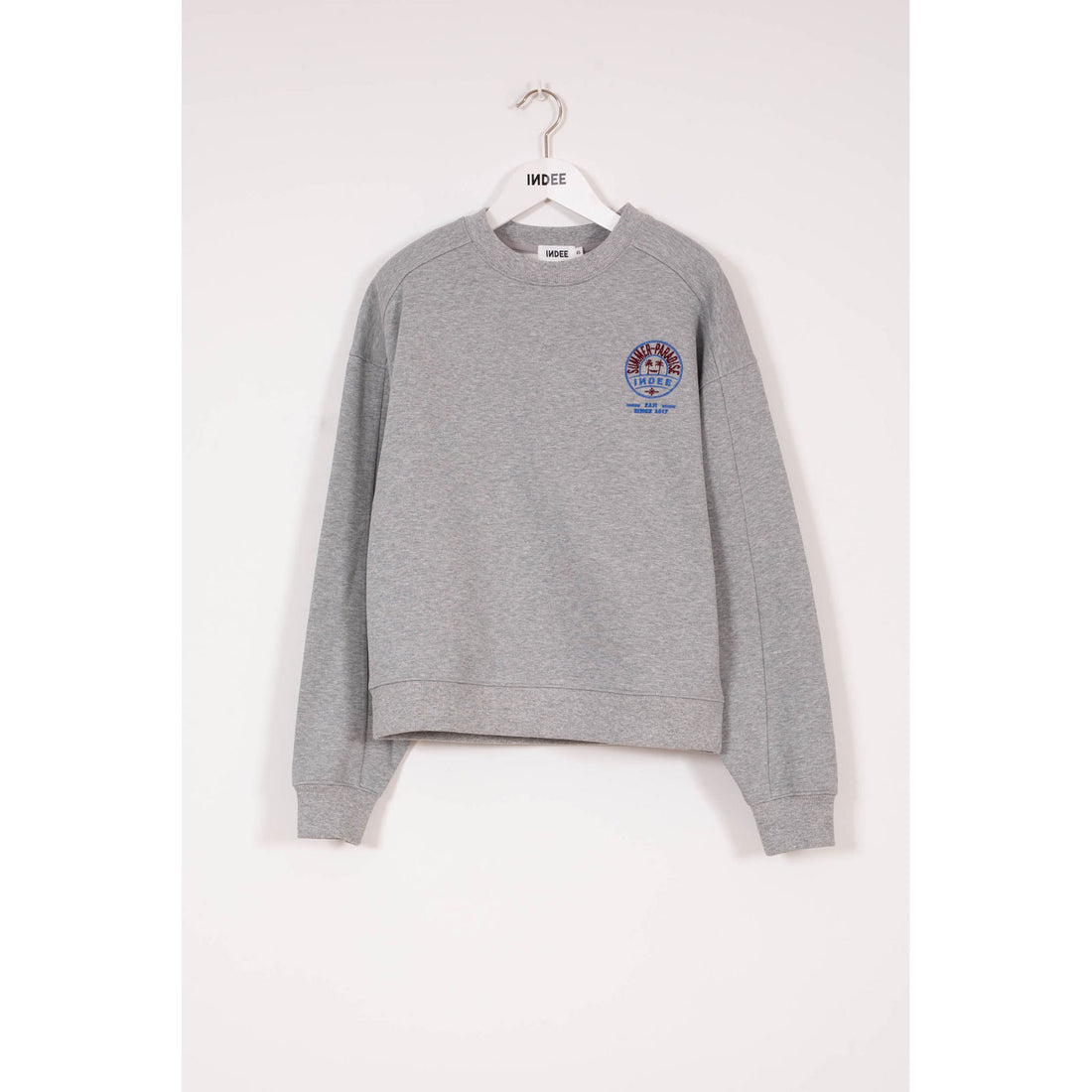 Indee Grey Melange Vespa Sweatshirt