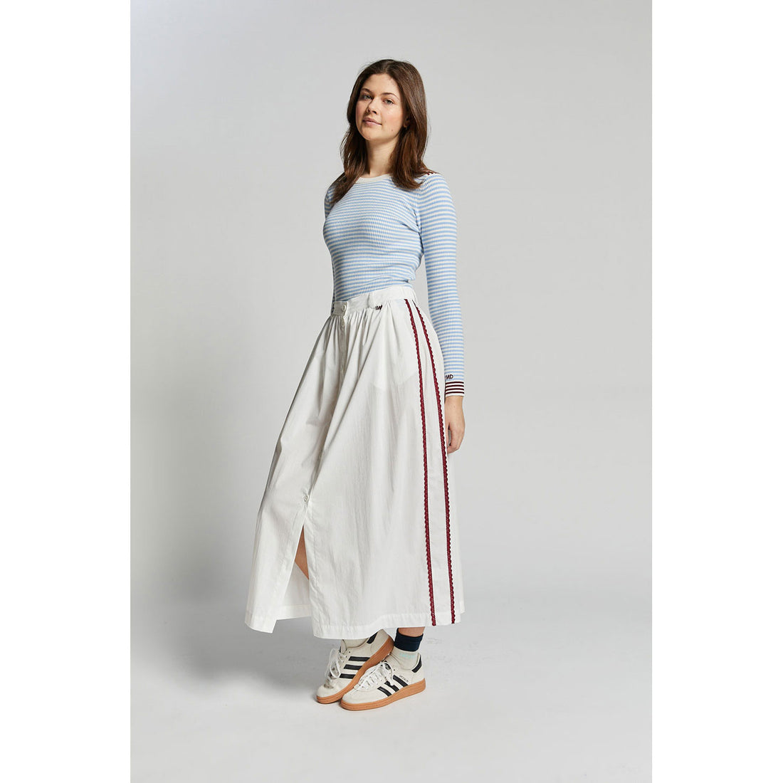 Indee White Valduchesse Skirt