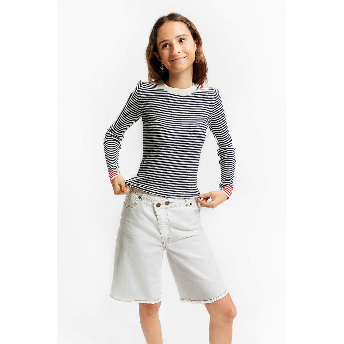 Indee Navy Stripe Vesuvio Pullover