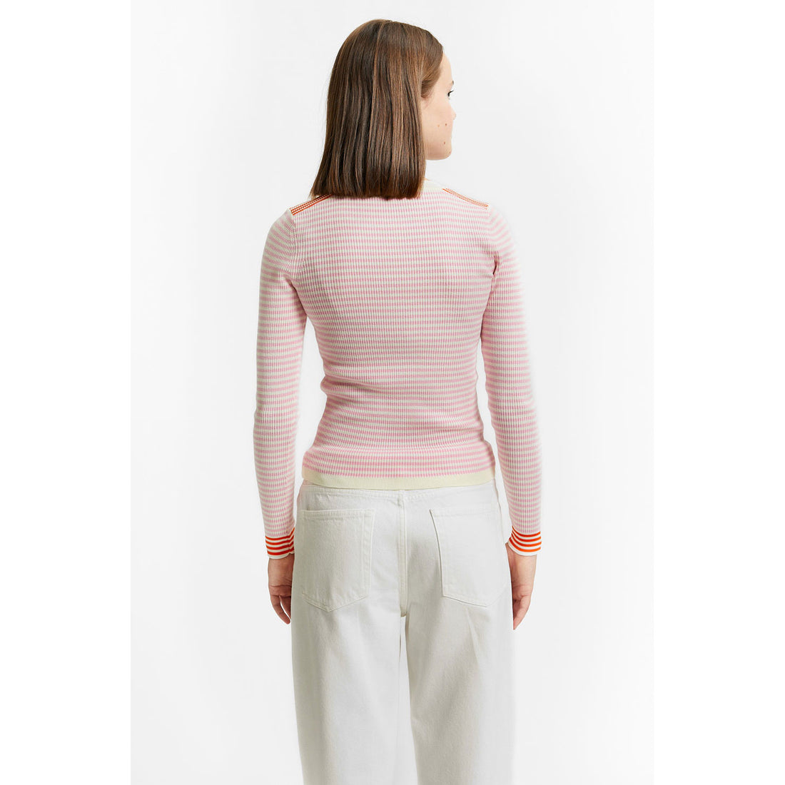 Indee Pink Stripe Vesuvio Pullover