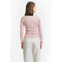 Indee Pink Stripe Vesuvio Pullover