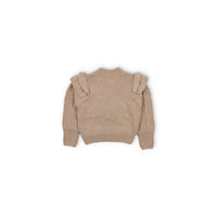 The New Society Pale Taupe Melange Victoire Pullover