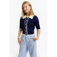 Indee Navy View Cardigan