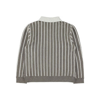 Morley Grey Knitted Polo