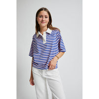 Indee Blue Stripe Visible Tee