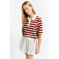 Indee Red Stripe Visible Tee