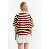 Indee Red Stripe Visible Tee