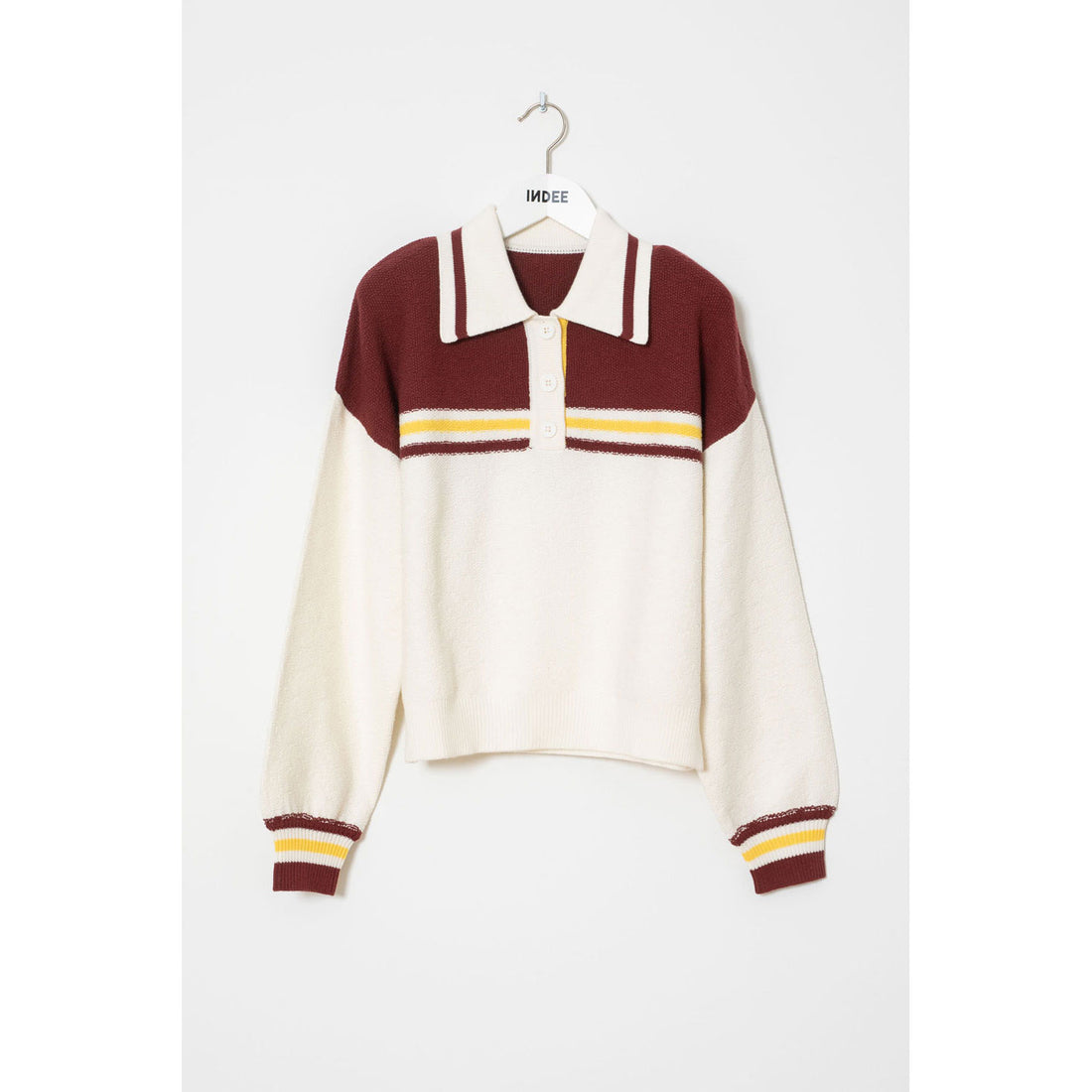 Indee Off White Vivid Sweater