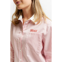 Indee Pink  Stripe Vizcaya Shirt