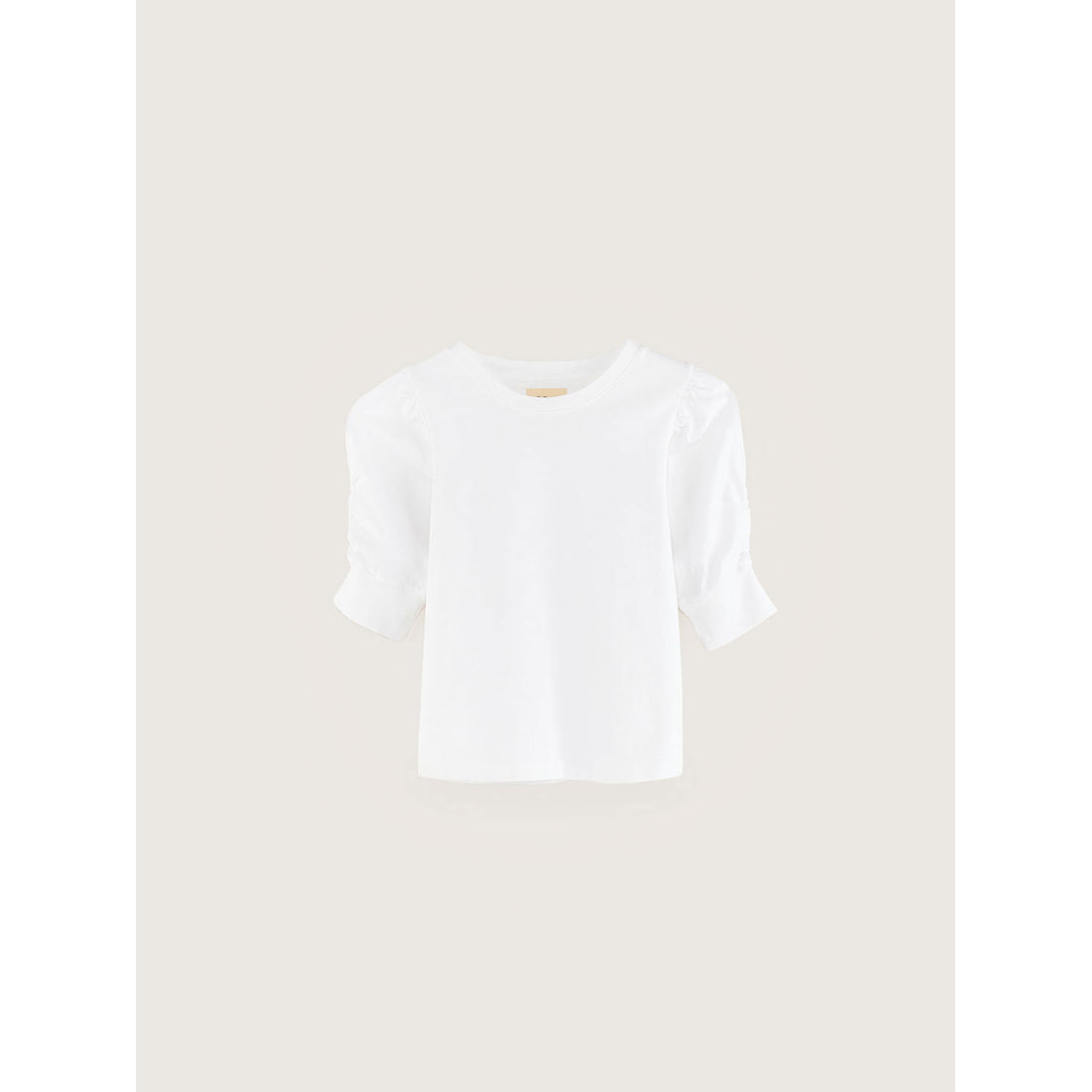 Bellerose White Puff Sleeve Vrame T-Shirt