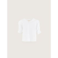 Bellerose White Puff Sleeve Vrame T-Shirt