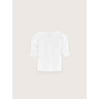 Bellerose White Puff Sleeve Vrame T-Shirt