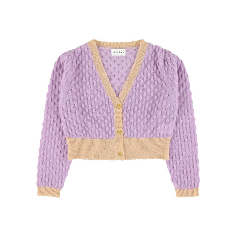 Morley Lilac Bicolor Cardigan