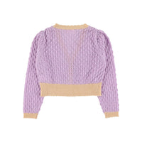 Morley Lilac Bicolor Cardigan