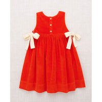 Misha and Puff Red Flame Velvet Esme Dress