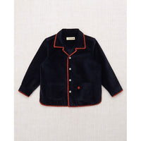 Misha and Puff Ink Velvet Long Sleeve Leon Top