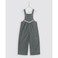 Little Cotton Clothes Blue Velvet Veronica Dungarees