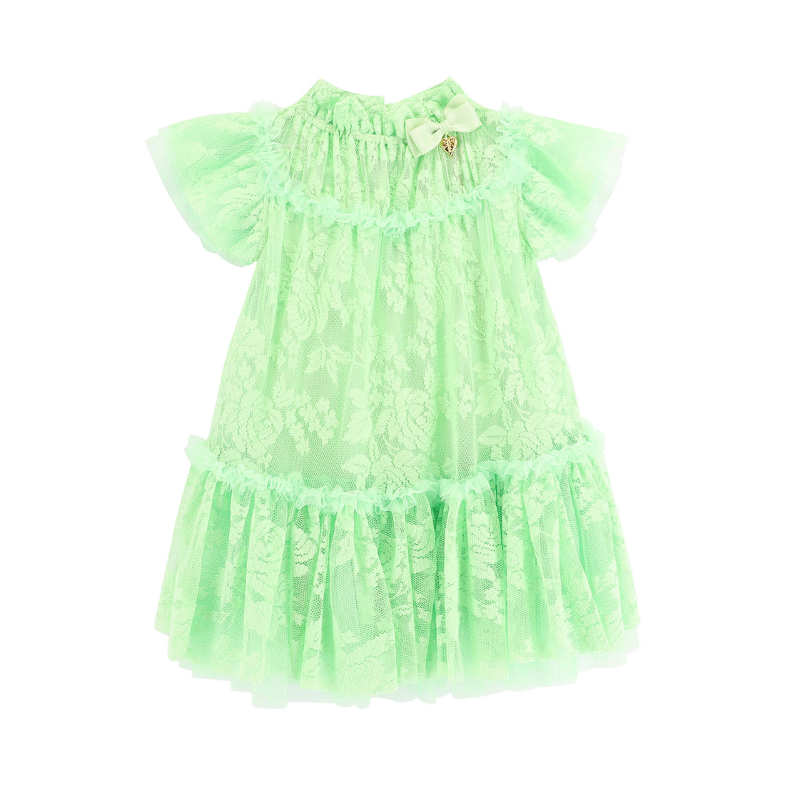 Angels Face Green Vida Lace Dress