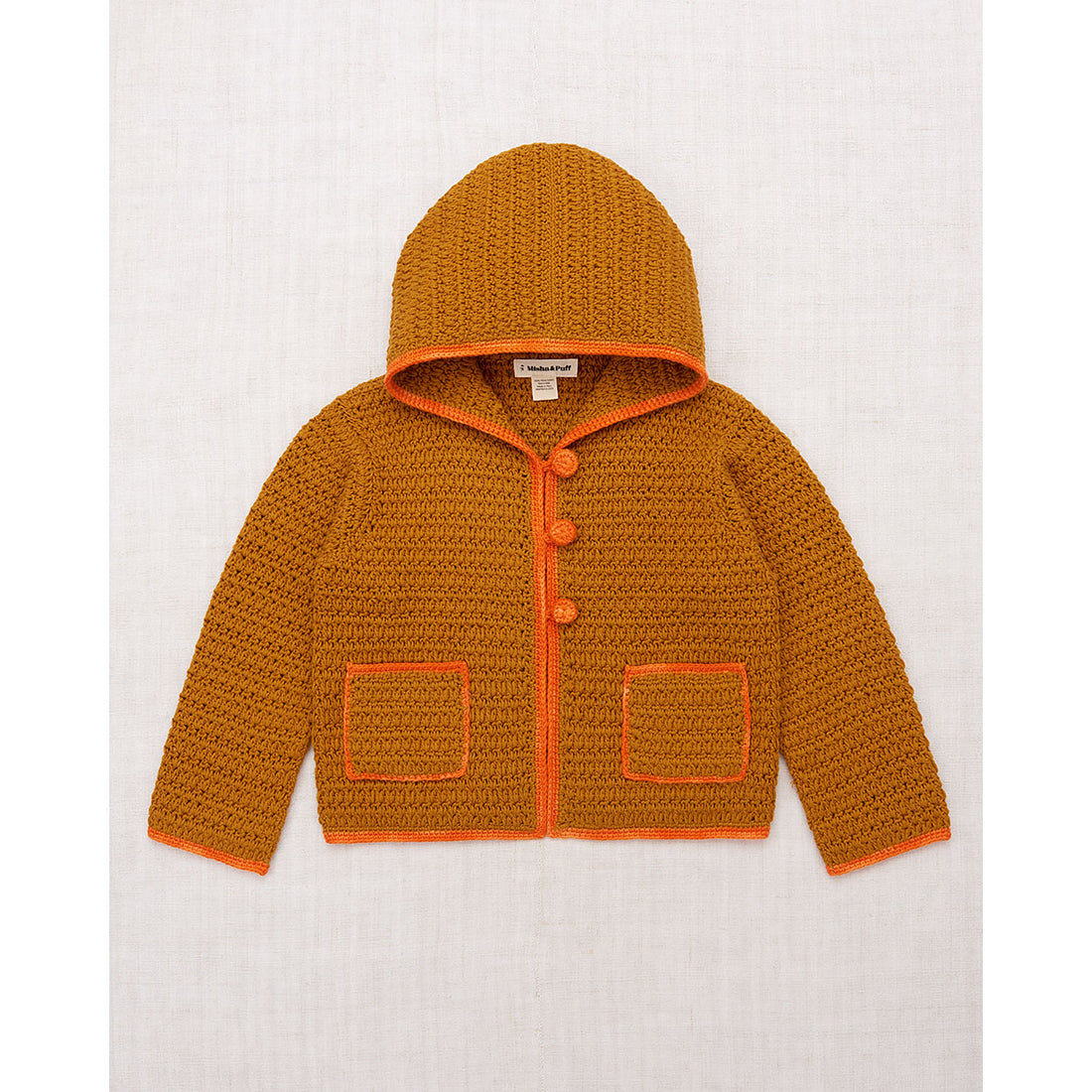 Misha and Puff Marigold Good Harbor Hooded Cardigan
