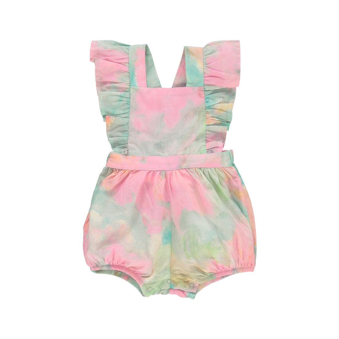 Bebe Organic Watercolor Violetta Romper