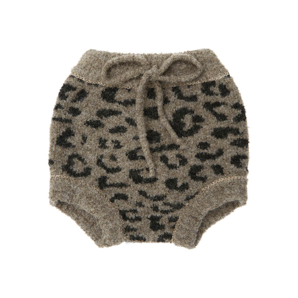 Tocoto Vintage Brown Animal Knit Bloomer