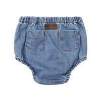 Tocoto Vintage Blue Denim Bloomer