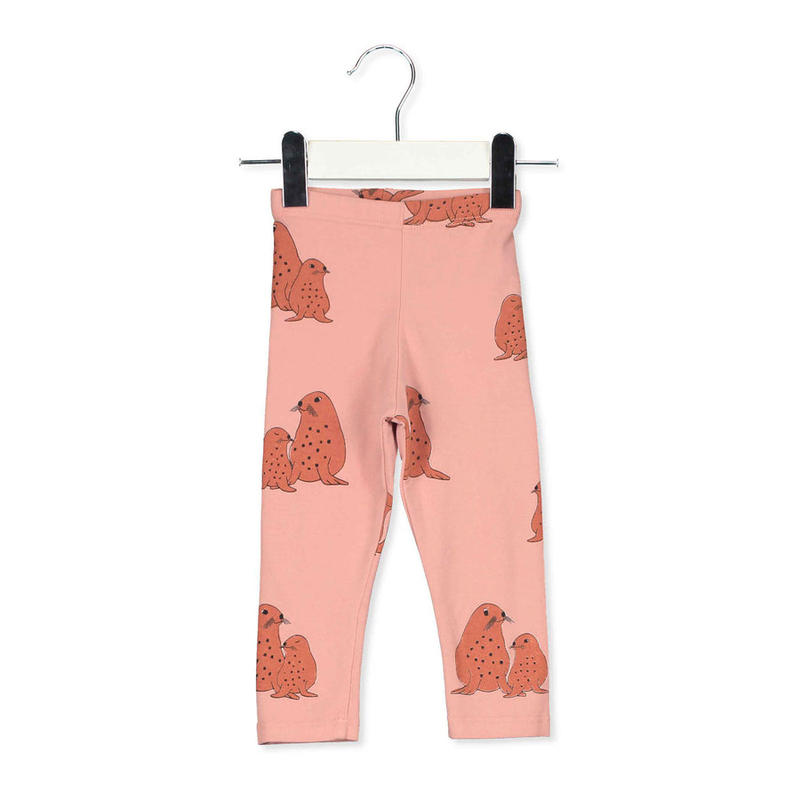 LotieKids Rose Seals Baby Leggings