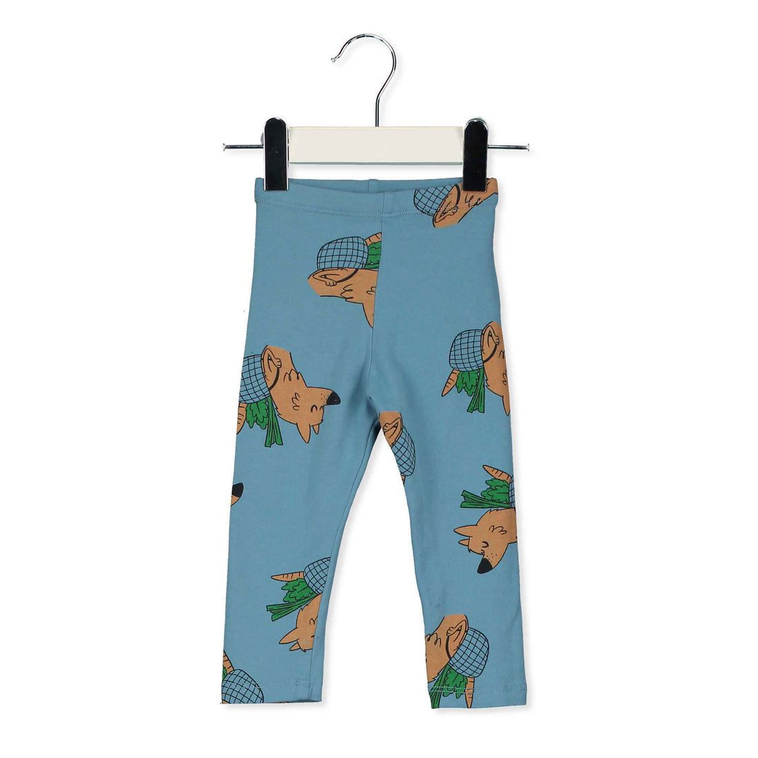 LotieKids Blue Wolfs Baby Leggings