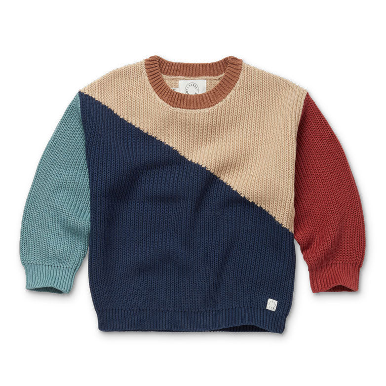 Sproet and Sprout Mood Indigo Colorblock Sweater