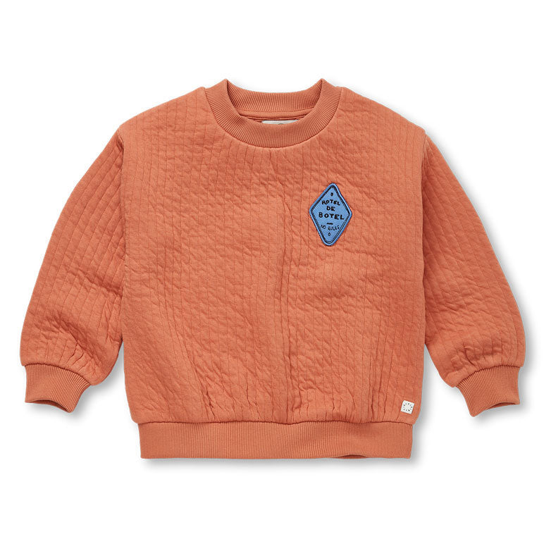 Sproet and Sprout Cafe Quilted Sweatshirt