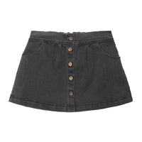 Tocoto Vintage Black Denim Skirt