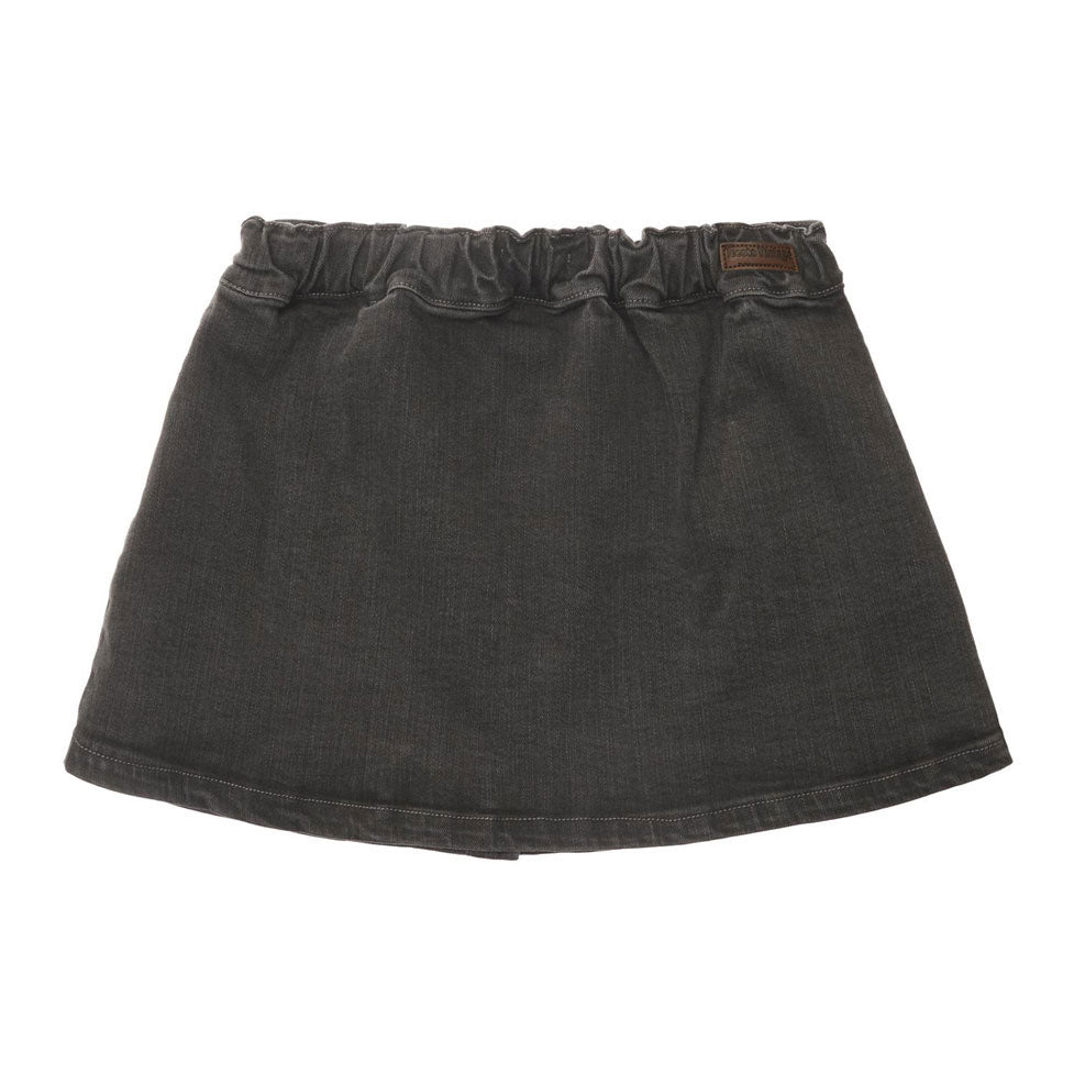 Tocoto Vintage Black Denim Skirt