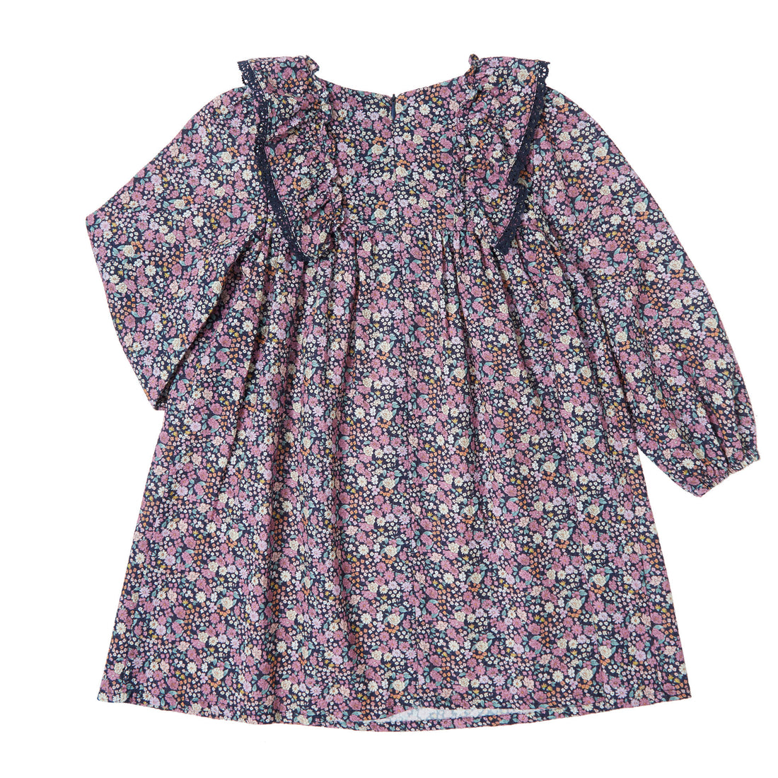Tocoto Vintage Navy Flower Print Dress