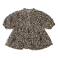 Tocoto Vintage Pink Animal Velvet Dress