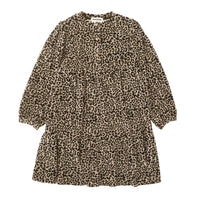 Tocoto Vintage Pink Animal Velvet Dress