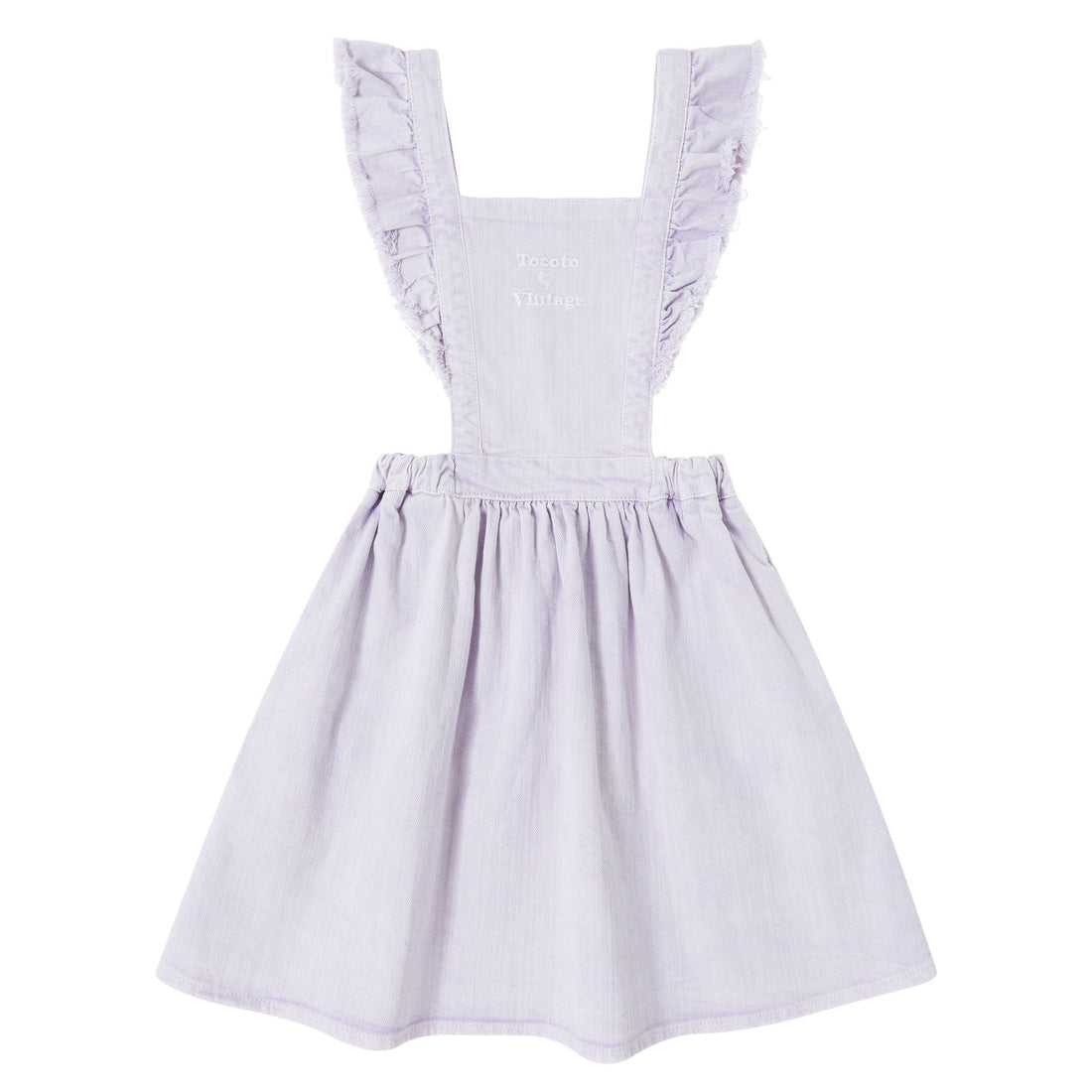 Tocoto Vintage Lilac Denim Pinafore Dress – Ladida