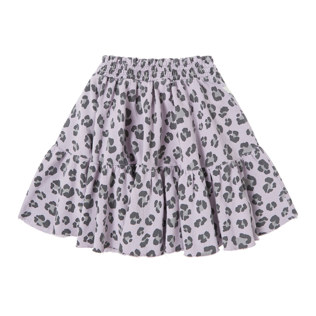 Tocoto Vintage Purple Animal Print Mini Skirt