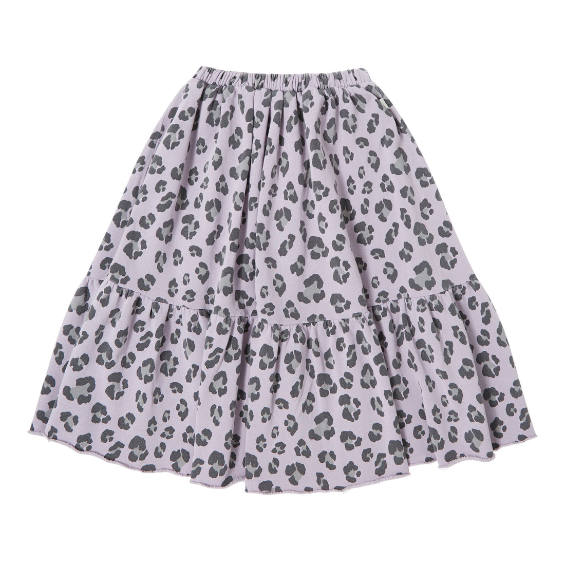Tocoto Vintage Purple Animal Print  Skirt