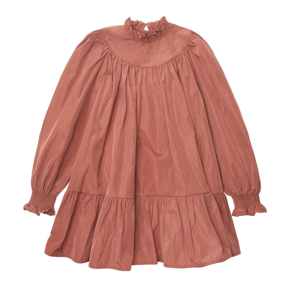 Tocoto Vintage Dark Pink Taffeta Dress