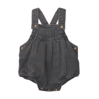 Tocoto Vintage Black Denim Romper