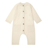 Tocoto Vintage Off White Plush Romper