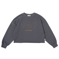 Tocoto Vintage Dark Grey JOY Oversized Sweatshirt