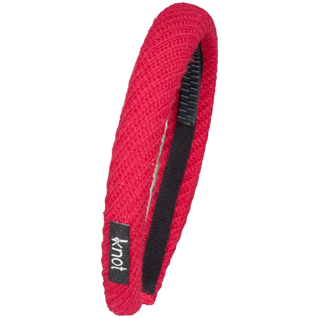 Knot Hairbands Cardinal Red Waffle Headband